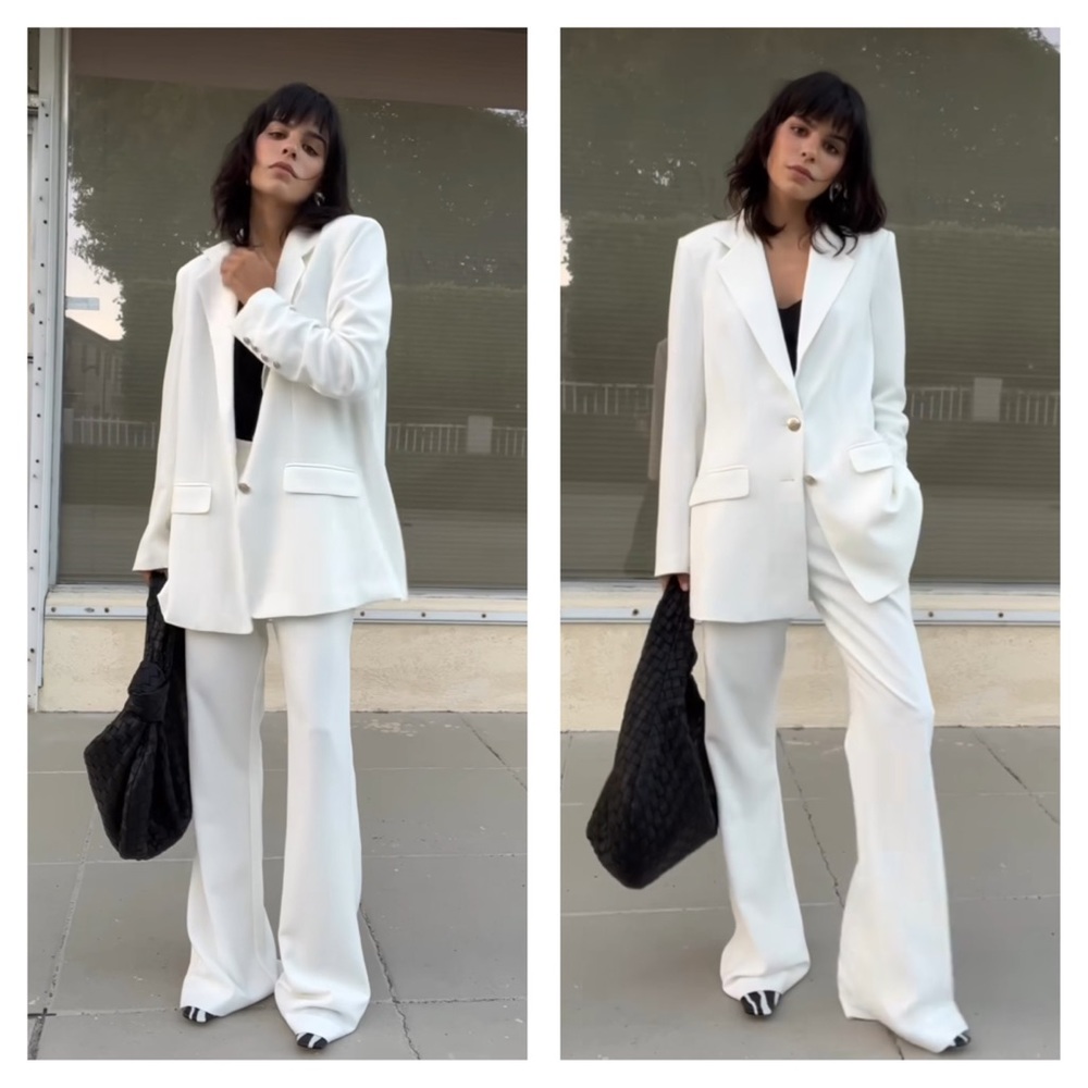 NWOT Dea Kudibal Cindy Blazer Jacket White Size Small